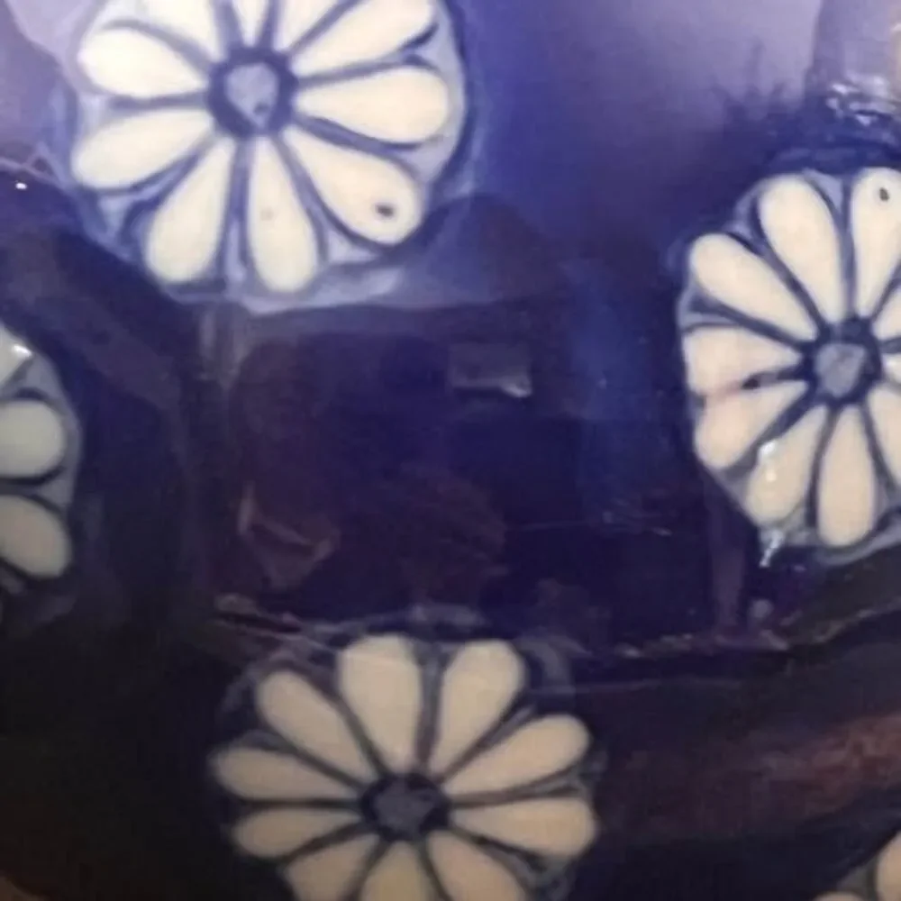 Chinoiserie Blue and White Ceramic Orbs - Grandmillennial Decor Bowl Fillers
